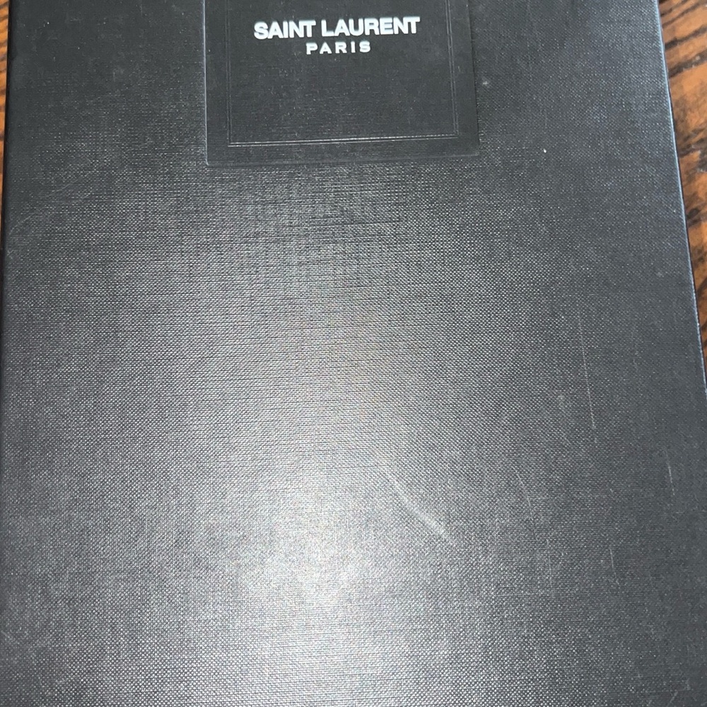 🆕️ Auth SAINT LAURENT Paris JODHPUR London 20 Crop Ankle Boot Suede Sz 14 EU 48 - Picture 10 of 10